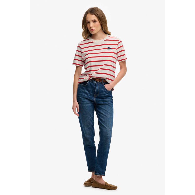 Superdry Heritage Hamptons Stripe Tee image number 3